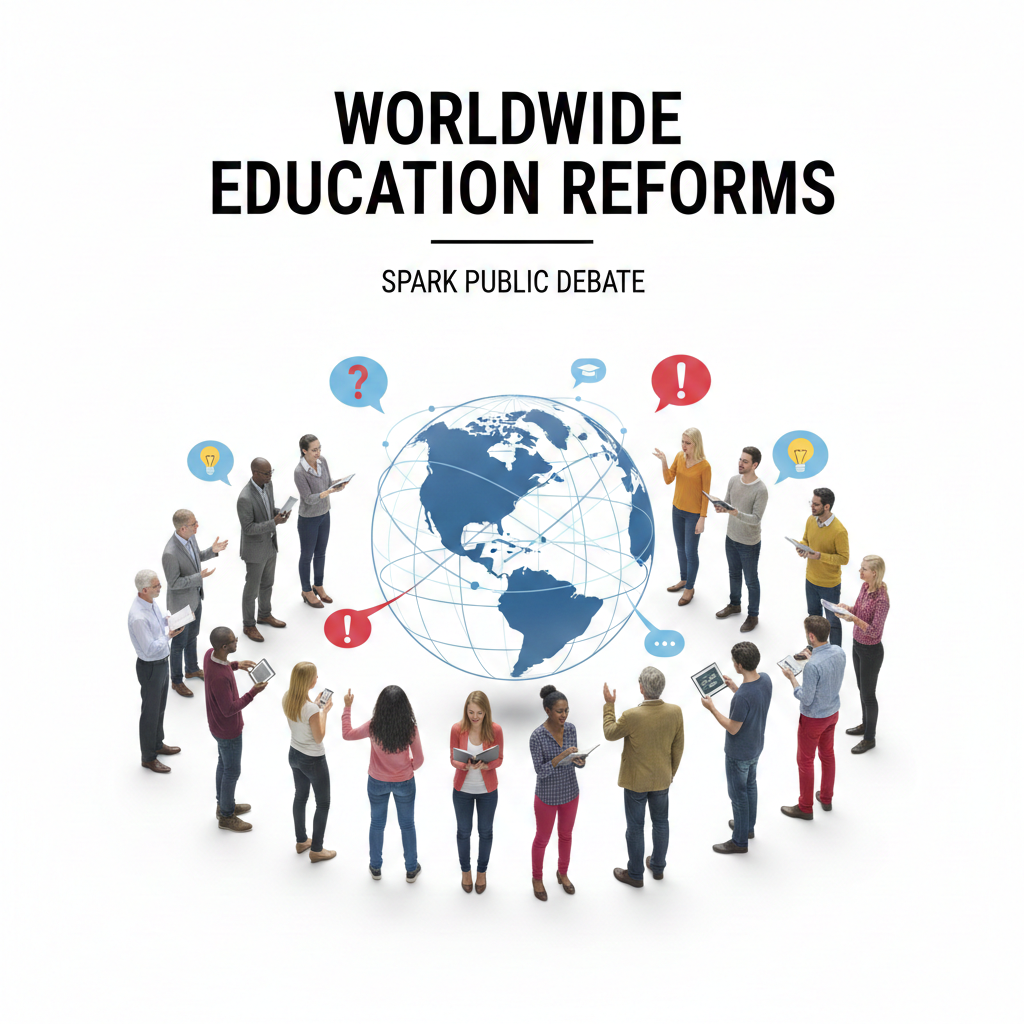 Worldwide Education Reforms Spark Public Debate