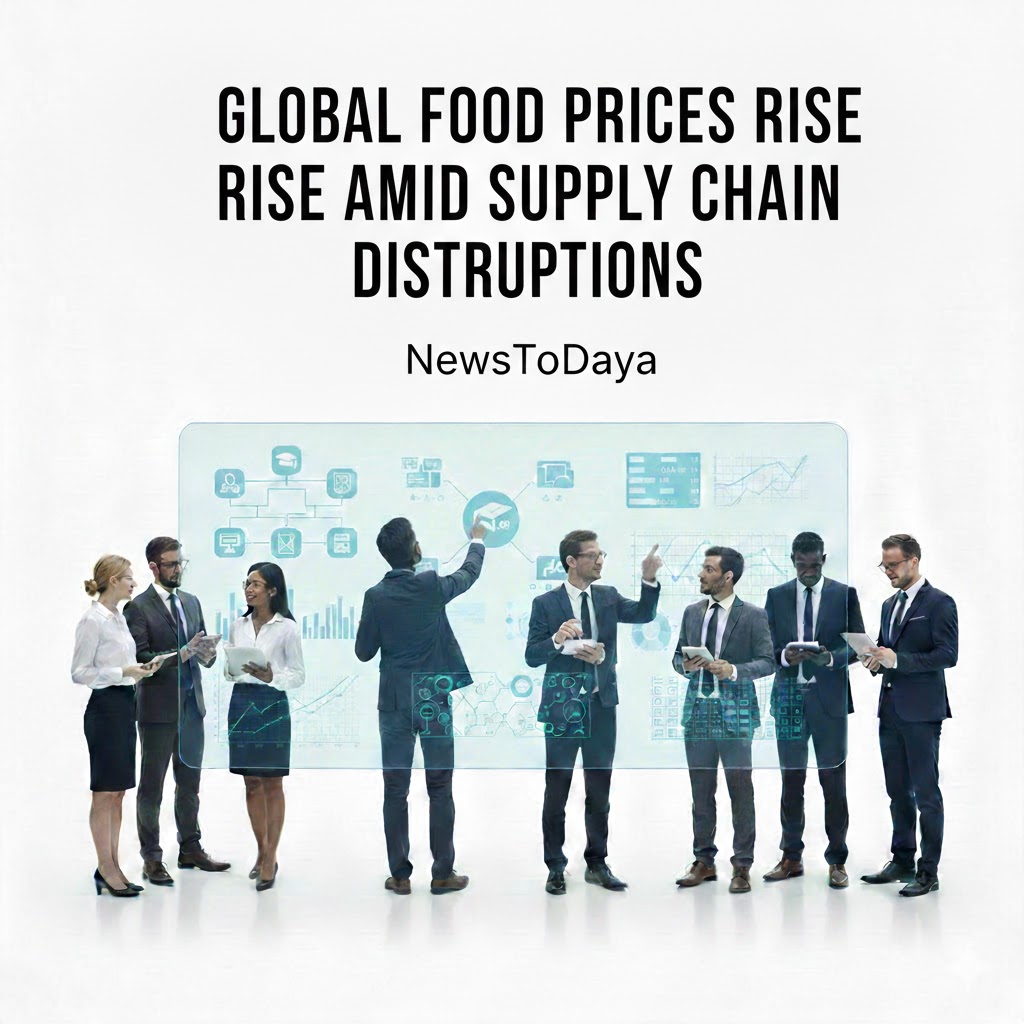 Global Food Prices Rise Amid Supply Chain Disruptions