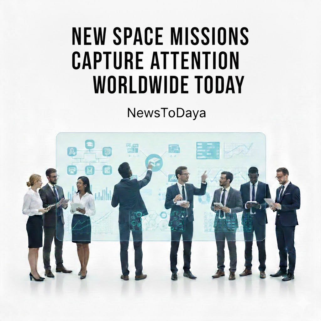New Space Missions Capture Attention Worldwide Today