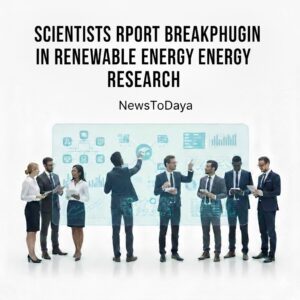 Scientists Report Breakthrough In Renewable Energy Research