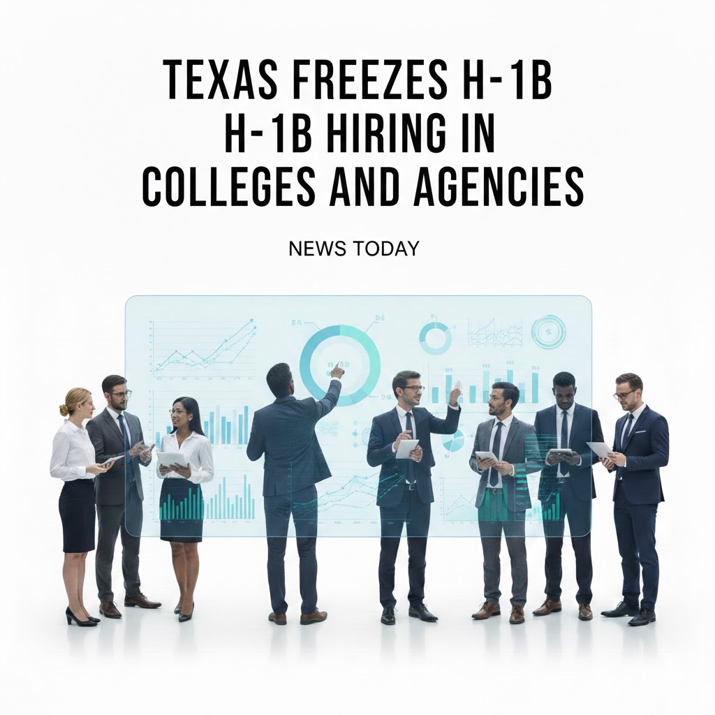Texas Freezes H-1B Hiring In Colleges And Agencies