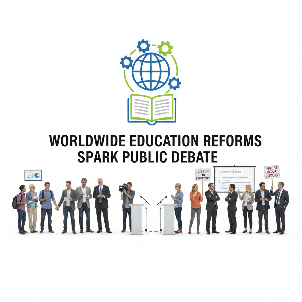 Worldwide Education Reforms Spark Public Debate