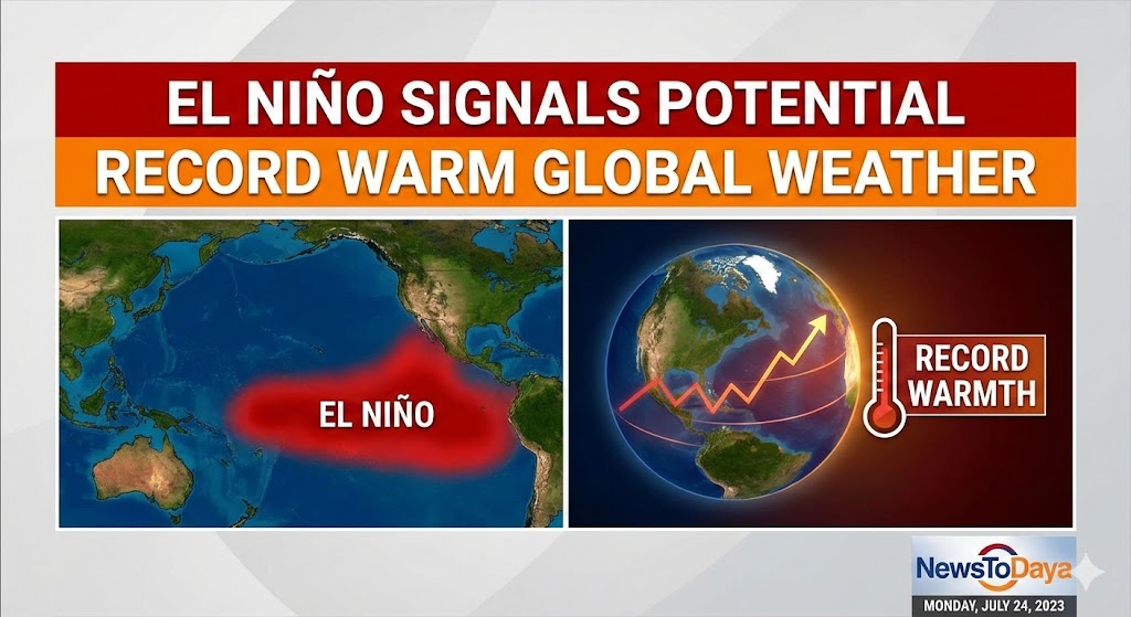 El Niño Signals Potential Record Warm Global Weather
