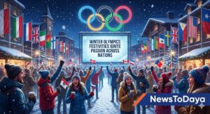 Winter Olympics Festivities Ignite Passion Across Nations