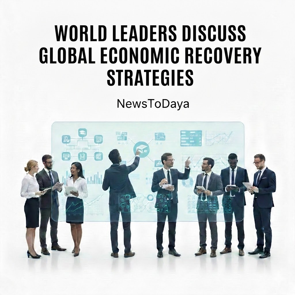 World Leaders Discuss Global Economic Recovery Strategies